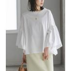 tシャツ COG THE BIGSMOKE/コグザビッグスモーク LAURA GATHERED SLV TOP レディース