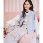 ブルゾン アウター アップリケスタジャン キッズ 子供服 女の子