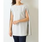 tシャツ ケープポンチプルオーバー レディース