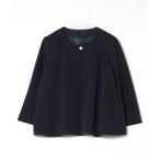 ショッピングベルーナ ジャケット テーラードジャケット 「Ｃ／Ｓ」パール付袖フレアージャケット レディース