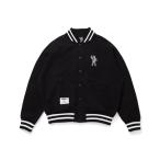 スタジャン EMBROIDERED LOGO SWEAT VARSITY JACKET メンズ レディース