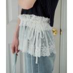 スカート レースラップスカート/lace wrap skirt