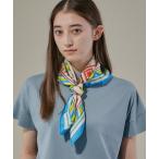 スカーフ バンダナ manipuri | シルクスカーフ カクテル 65×65 WOMEN レディース