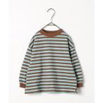 tシャツ 「ジュニア対応」ボーダー長袖Tシャツ キッズ 子供服 男の子 女の子