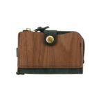 コインケース 「VARCO REAL WOOD/ヴァーコ リアル ウッド」 マルゴー キーカードコインケース 日本製 牛革