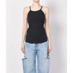 ショッピングタンクトップ タンクトップ ノースリーブ HAKUJI TWIST COTTON BRA TT レディース