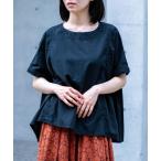ブラウス シャツ 「 D.M.G / ディーエムジー 」 60ローン サイドギャザーシャツ レディース