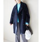 「SLOBE IENA」 ピーコート 36 ネイビー レディース
