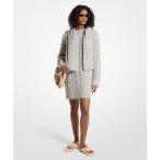 ワンピース ケーブルニット アルパカブレンド セータードレス