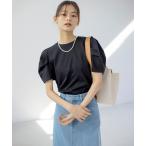 tシャツ GIZAコットンタックスリーブ Tシャツ レディース
