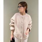 「Mila Owen」 ノーカラージャケット 0 ベージュ レディース