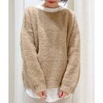 「TRICOTS JEAN MARC」 長袖ニット フリー ベージュ レディース