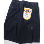 チノパン Dickies(ディッキーズ)TCツイル・デニム ワイドシルエットハーフパンツ レディース メンズ ユニセックス レディース メンズ