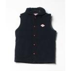 ショッピングダウンベスト 「DANTON」 ワンポイントダウンベスト「BEAMSコラボ」 34 ネイビー レディース