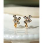  серьги crystal bijou leaf серьги женский 