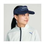 サンバイザー PUMA プーマ ウィメンズ ゴルフ W キャット アーガイル AOP バイザー レディース