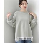 ショッピングキャミ ニット セーター フレアニットキャミｓｅｔ レディース