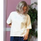 tシャツ 「ゆったりシルエット」ROXY/ロキシー レトロデザインTシャツ RST252042 レディース