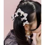 ヘアクリップ メニーリボンクリップセット