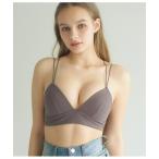 ブラジャー PJ COLORSプッシュアップバッククロスブラレット