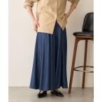 パンツ テンセルフレアスカーチョ レディース