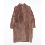 「GUSHLOW&COLE」 ファーコート S ブラウン レディース
