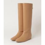 「green label relaxing」 ロングブーツ M ベージュ レディース