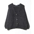 ショッピングmarc 「TRICOTS JEAN MARC」 ニットカーディガン - グレー レディース