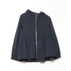 「Pierrot」 ジップアップブルゾン M ネイビー レディース