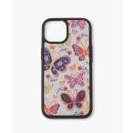 スマホケース iPhoneケースlimited ミラー×バタフライ(iPhone15/14/13対応)