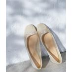 バレエシューズ パンプス 「AIRina/エアリーナ」軽くてやわらかいシアーグリッターバレエシューズ