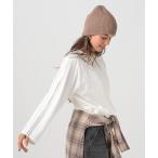 tシャツ スパンコールラインロングスリーブT レディース