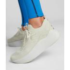 「PUMA」 ローカットスニーカー 23.5cm オフホワイト レディース