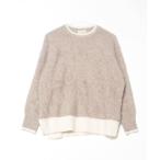 「UNITED ARROWS」 長袖ニット FREE グレー レディース