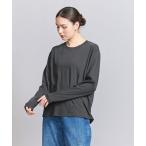tシャツ コットン ルーズ ロングスリーブ Tシャツ レディース