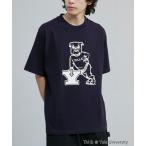 tシャツ YALE別注 カレッジプリントTシャツ メンズ