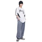 ショッピングレディ 夏 tシャツ 「NOMANUAL」SWEEP BASEBALL JERSEY / 「ノーマニュアル」ベースボールジャージロゴ半袖Tシャツ メンズ レディー