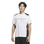 tシャツ アディダス adidas ADPTN レギュラーフィット ホリゾンタルストライプス テクスチャード ダブルニット半袖Tシャツ メンズ