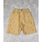 パンツ 恐竜刺繍5分丈パンツ キッズ 子供服 男の子