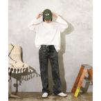 ジーンズ GUNG HO / ガンホー DENIM BOOTS CUT PANTS ブーツカット フレアデニム ユーズド加工 ケミカルウォッシュ メン