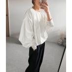 tシャツ バックプレートバルーンプルオーバー レディース