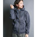 パーカー T/C BACK BRUSHED SWEAT STAND FULL ZIP PARKA_T/C 裏毛裏起毛 スウェット スタンドネック フル