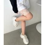 ショッピングショートパンツ パンツ レースバイカーショートパンツ レディース