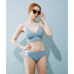 水着 オールラメスカラップニットビキニ「Beach Queen(ビーチクイーン)」 レディース