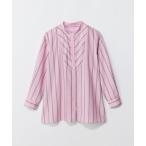 ショッピングチュニック ブラウス シャツ 「AMERICAN RAG CIE」ストライプチュニックシャツ（WOMEN) レディース