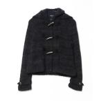 [INDIVI] полупальто "даффл коут" 38 черный женский 