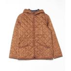 ショッピングラベンハム 「LAVENHAM」 キルティングカジュアルジャケット 40 ブラウン メンズ