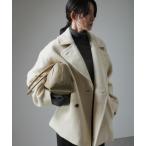 [SALON adam et rope'] бушлат M "теплый" белый женский 