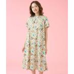 「Jocomomola」 半袖ワンピース 40 ベージュ レディース