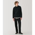 ショッピング無印 「無印良品」 長袖ニット M ブラック メンズ